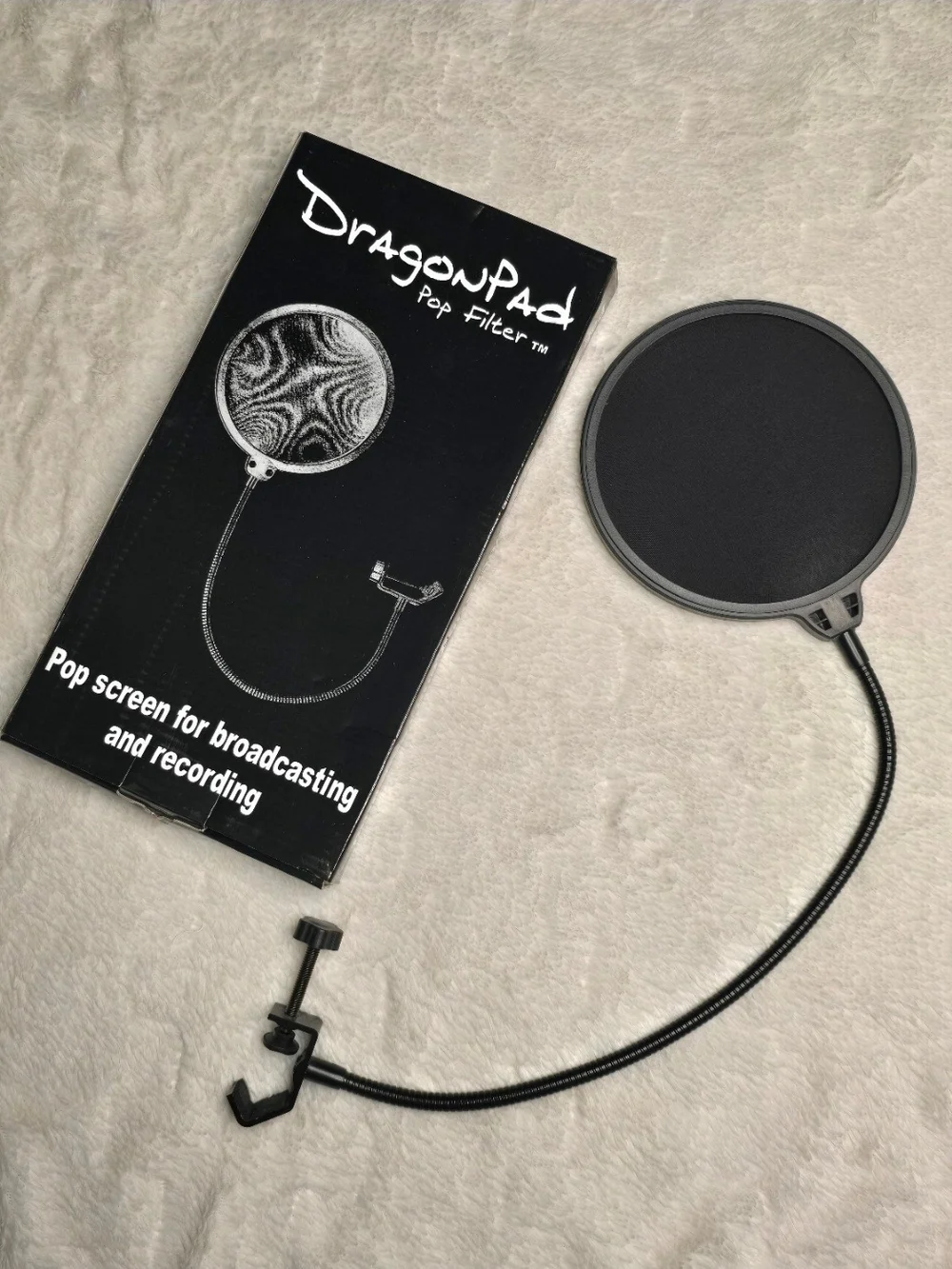 DragonPad Pop Filter - Black